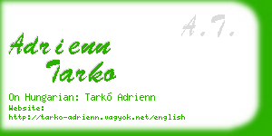 adrienn tarko business card
